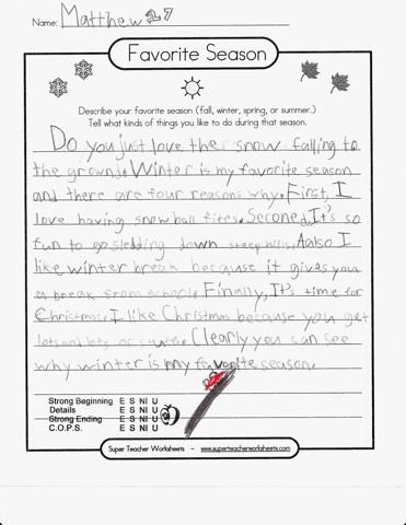 assessment speed test handwriting Rubrics Assessment